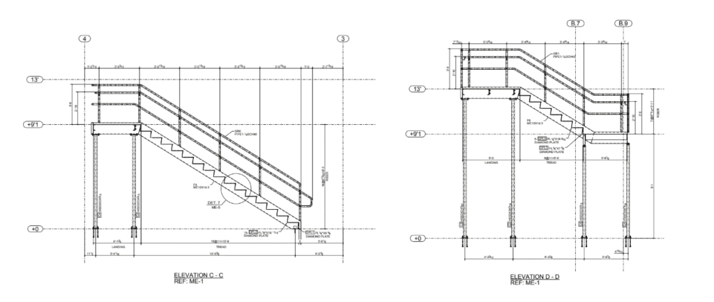 3D Steel Drafting Services, Connection Design